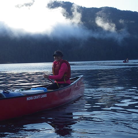 Antalya ocean canoeing on the West Coast