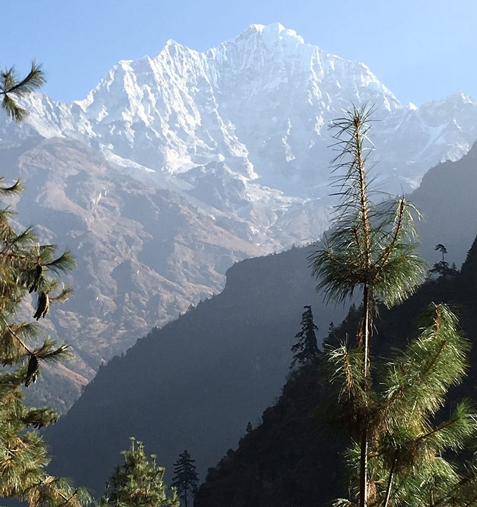 View of the everest base camp