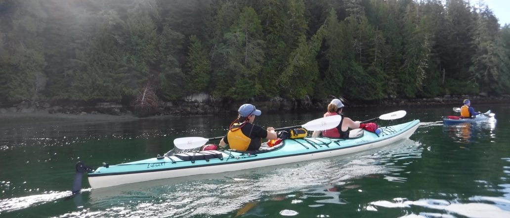 westcoast, mindfulness kayak lake