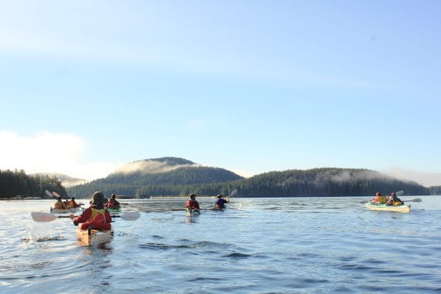 2 group on west coast discovery credit chris walker for outward bound canada