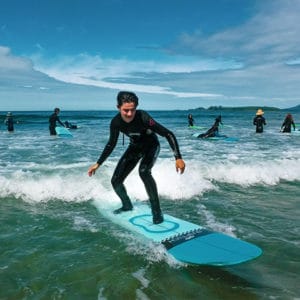 Image of a surfer