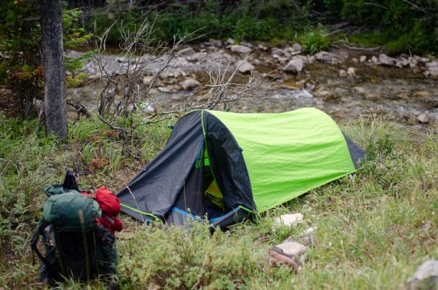 Image of a tent