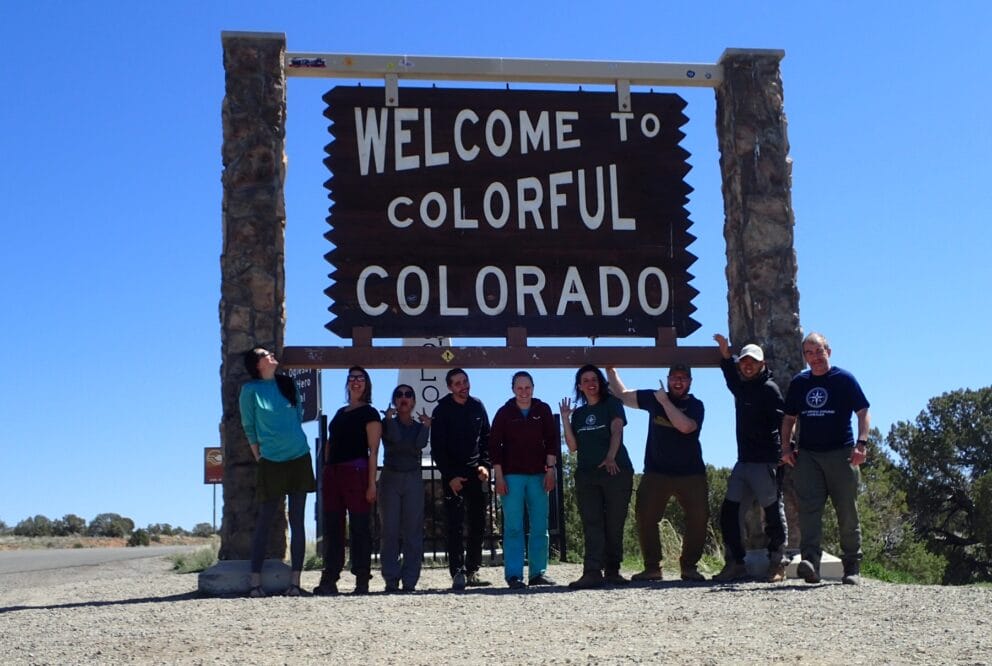 Nine Outward Bound members reunited in Colorado for the Outward Bound of the Americas Symposium 2023
